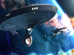 Star Trek Leaving Xahea. Free Star Trek computer desktop wallpaper, images, pictures download