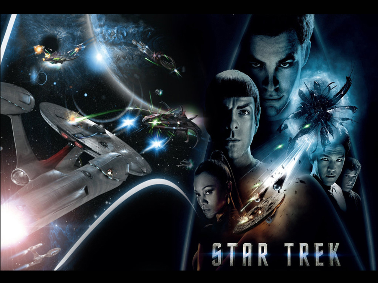 - Star Trek 2009 Movie Wallpaper - free Star Trek computer desktop wallpaper, pictures, images.