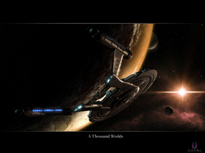Star Trek A Thousand Worlds. Free Star Trek computer desktop wallpaper, images, pictures download