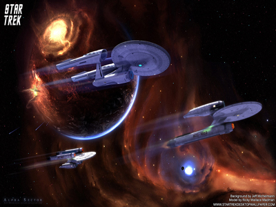Star Trek Alpha Sector. Free Star Trek computer desktop wallpaper, images, pictures download