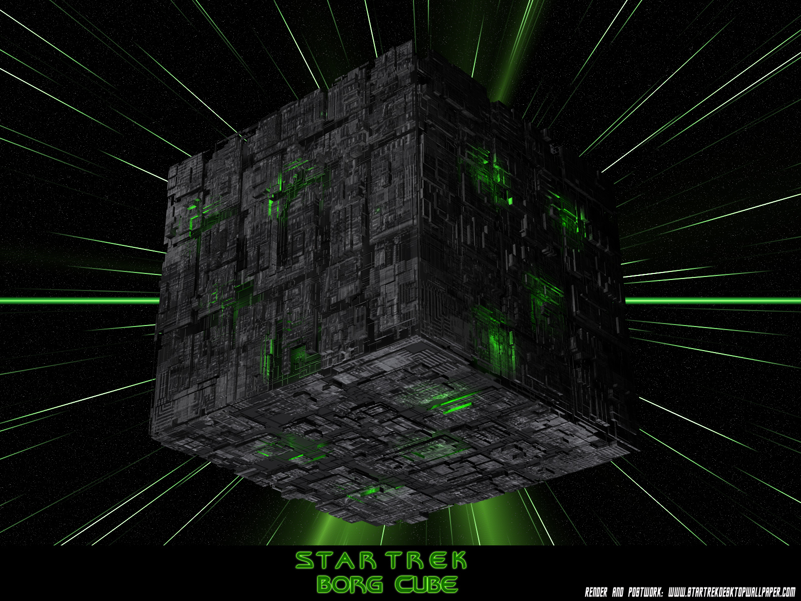 - Star Trek Borg Cube - free Star Trek computer desktop wallpaper, pictures, images.