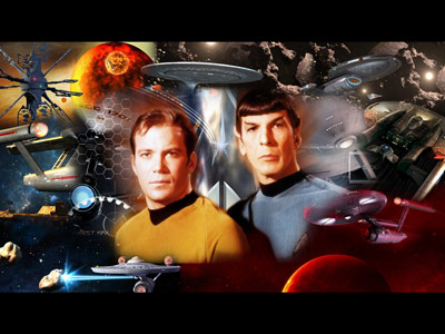 Star Trek Collage Wallpaper. Free Star Trek computer desktop wallpaper, images, pictures download