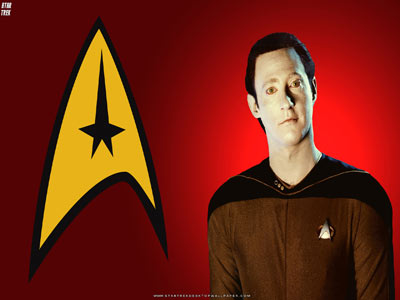 Star Trek Lieutenant Commander Data. Free Star Trek computer desktop wallpaper, images, pictures download