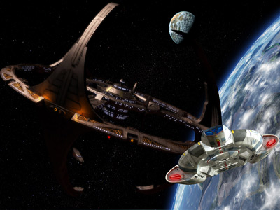 Star Trek Deep Space Nine USS Defiant. Free Star Trek computer desktop wallpaper, images, pictures download