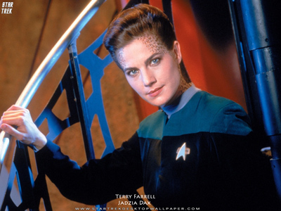 Star Trek Jadzia Dax. Free Star Trek computer desktop wallpaper, images, pictures download