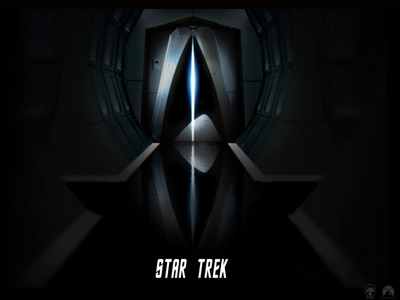 Star Trek Insignia Corridor. Free Star Trek computer desktop wallpaper, images, pictures download