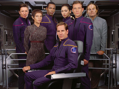 Star Trek NX01 Enterprise Crew. Free Star Trek computer desktop wallpaper, images, pictures download