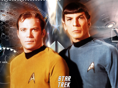 Star Trek Original Series James T. Kirk And Spock. Free Star Trek computer desktop wallpaper, images, pictures download