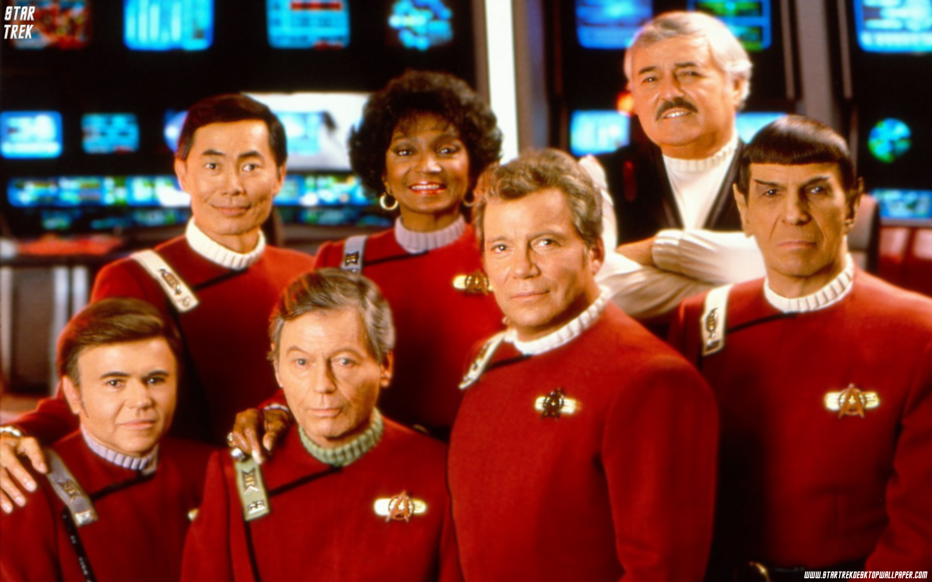 - Star Trek Original Serie Crew - free Star Trek computer desktop wallpaper, pictures, images.