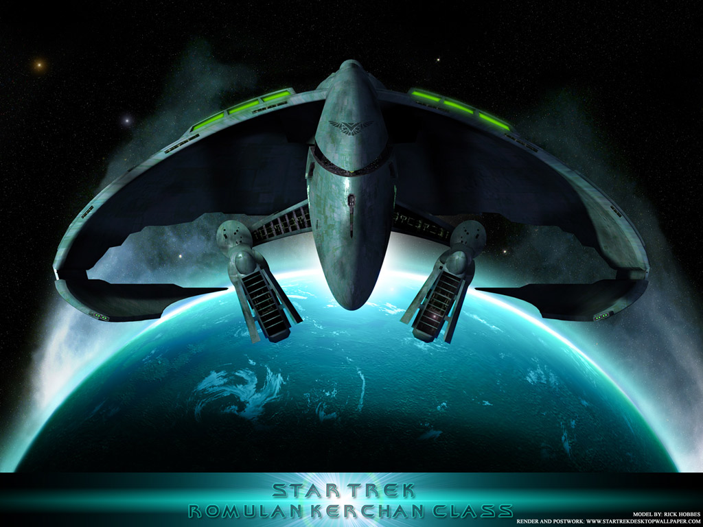 - Star Trek Romulan kerchan Class - free Star Trek computer desktop wallpaper, pictures, images.