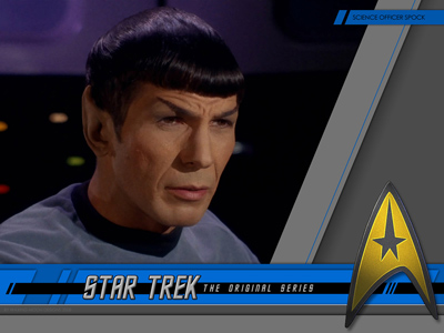 Star Trek Science Officer Spock. Free Star Trek computer desktop wallpaper, images, pictures download