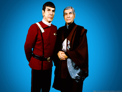 Star Trek Spock And Sarek. Free Star Trek computer desktop wallpaper, images, pictures download