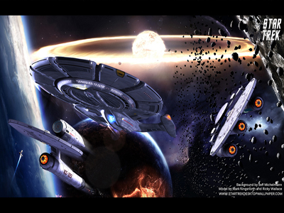 Star Trek The Big Explosion. Free Star Trek computer desktop wallpaper, images, pictures download