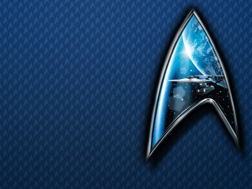 - Star Trek USS Enterprise Insignia - free Star Trek computer desktop wallpaper, pictures, images.