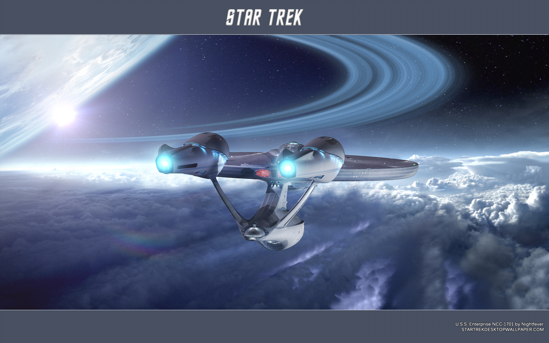 - Star Trek USS Enterprise NCC-1701 - free Star Trek computer desktop wallpaper, pictures, images.