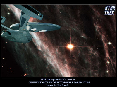 Star Trek USS Enterprise NCC1701-A. Free Star Trek computer desktop wallpaper, images, pictures download