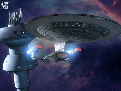 Star Trek USS Enterprise NCC 1701-D. Free Star Trek computer desktop wallpaper, images, pictures download