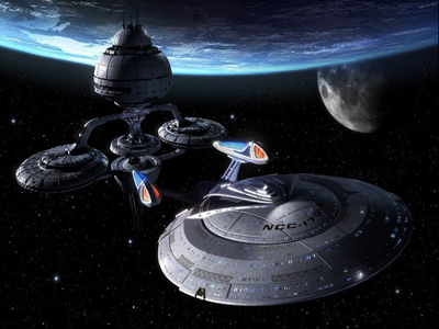 Star Trek USS Enterprise NCC-1701E. Free Star Trek computer desktop wallpaper, images, pictures download