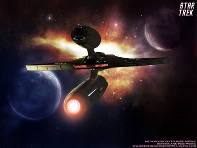 USS Kelvin NCC0514 Traveling_Through Deep Space. Free Star Trek computer desktop wallpaper, images, pictures download