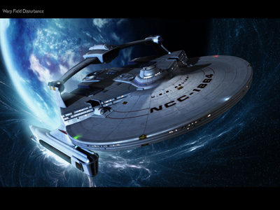 Star Trek USS Reliant NCC1864 Warp Field Disturbance. Free Star Trek computer desktop wallpaper, images, pictures download