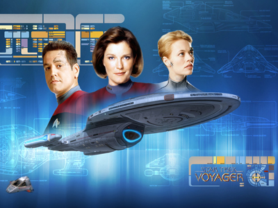 Star Trek USS Voyager. Free Star Trek computer desktop wallpaper, images, pictures download