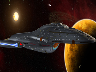 Star Trek USS Voyager NCC74656. Free Star Trek computer desktop wallpaper, images, pictures download
