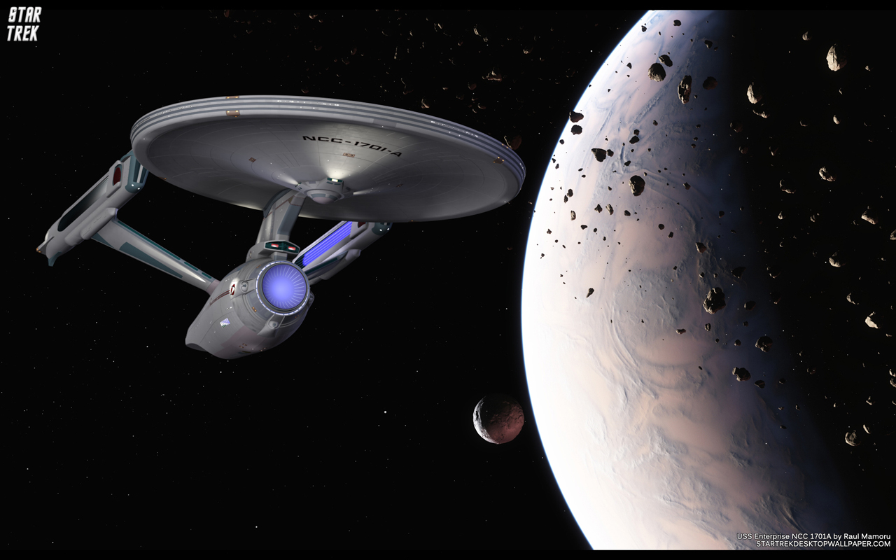 - Star Trek USS Enterprise 1701-A - free Star Trek computer desktop wallpaper, pictures, images.