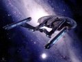 Star Trek Enterprise NX 01 on patrol - free desktop wallpaper
