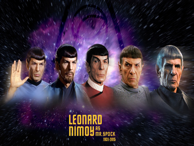 Star Trek Leinard Nimoy Mr.Spock. Free Star Trek computer desktop wallpaper, images, pictures download