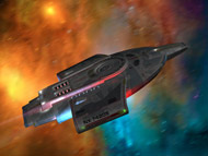 Star Trek USS Defiant NX-74205 At Warp Speed, Star Trek, computer desktop wallpapers, pictures, images