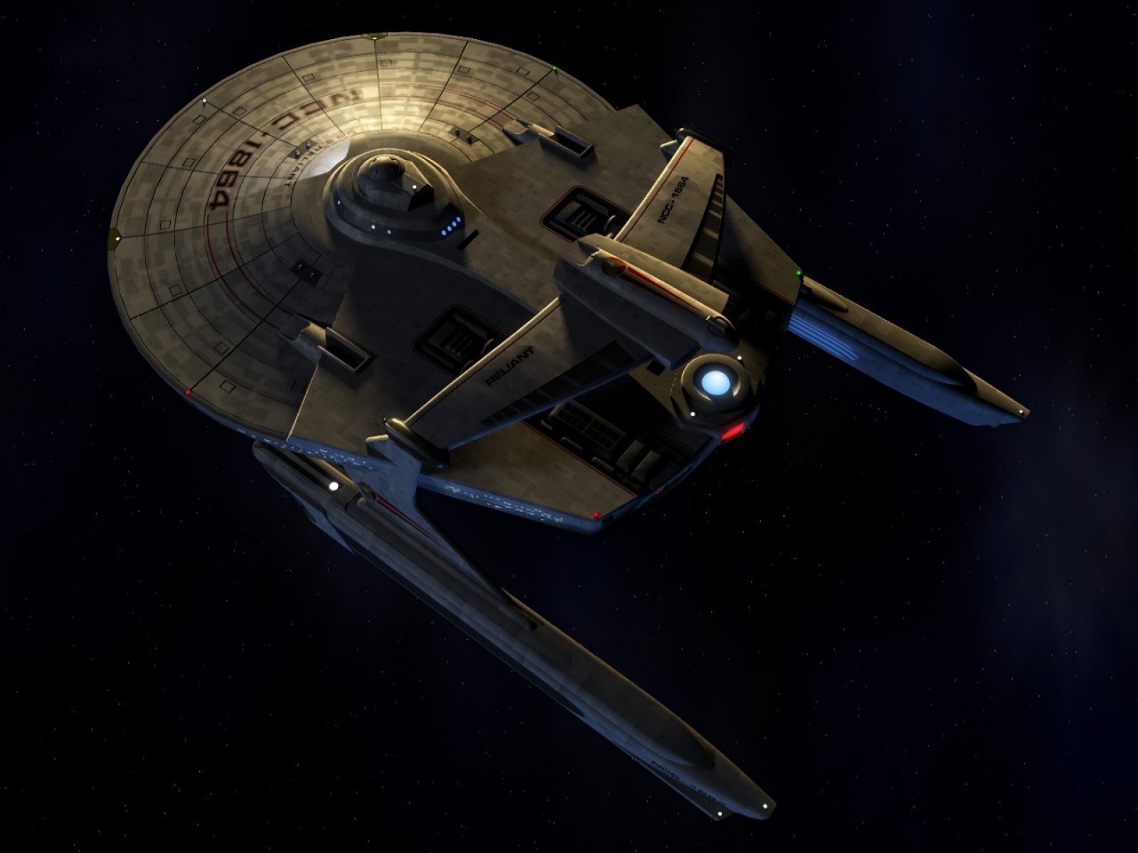 Star Trek USS Reliant NCC1864 free desktop wallpaper