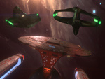 Star Trek Encounter Near The Neutral Zone. Free Star Trek computer desktop wallpaper, images, pictures download