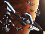 Star Trek USS Enterprise Returns to Utopia Planitia. Free Star Trek computer desktop wallpaper, images, pictures download