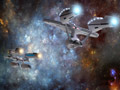 Star Trek USS Valiant NCC 1223 And USS Enterprise NCC 1701, Star Trek, computer desktop wallpapers, pictures, images