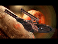 USS Enterprise NCC-1701-B Space Exploration, Star Trek hd widescreen, computer desktop wallpapers, pictures, images
